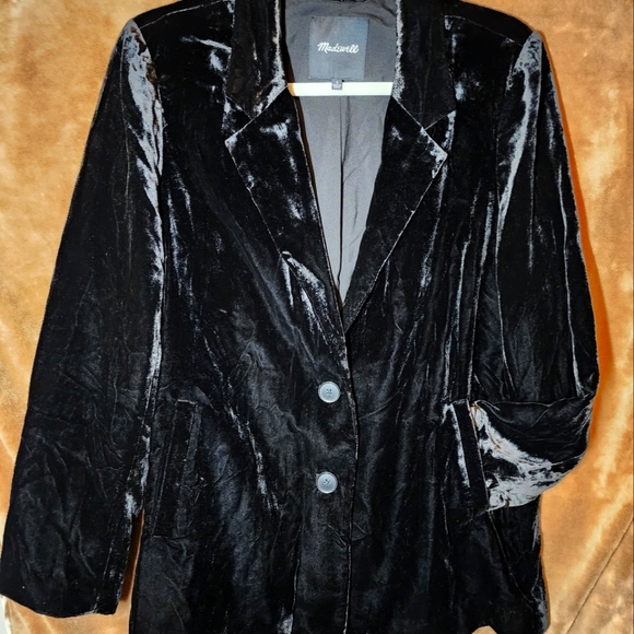 Madewell Other - Velvet Dorset Blazer